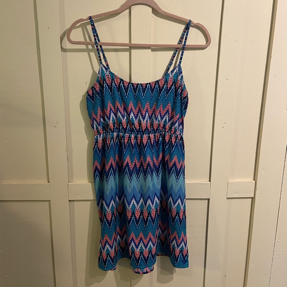 Roxy cinch waist dress size medium